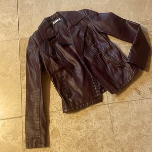 Ricki’s Faux Leather Moto Jacket